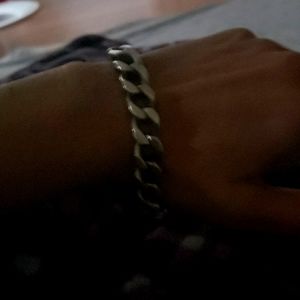 A handmade Mexican Silver Bracelet